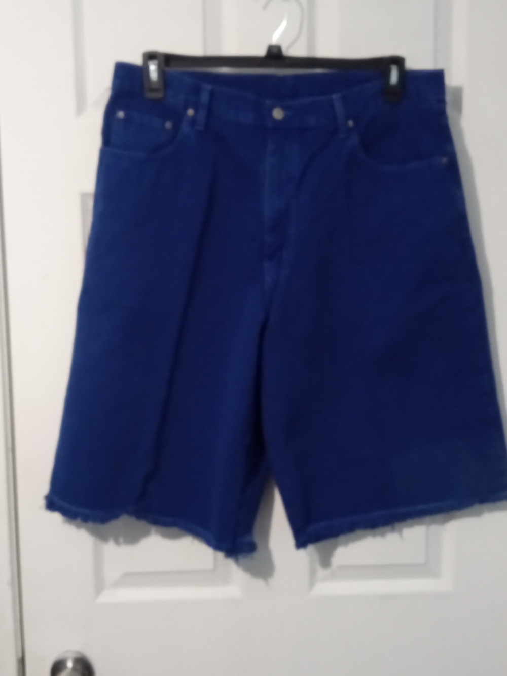 Polo by Ralph Lauren Royal Blue Denim Cutoff Shorts